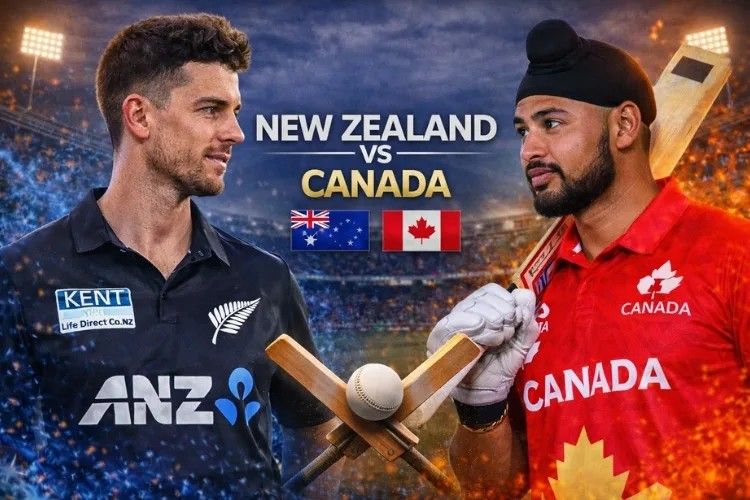 NZ बनाम CAN — सुपर-8 की दहलीज़ पर न्यूजीलैंड, कनाडा के लिए करो या मरो मुकाबला