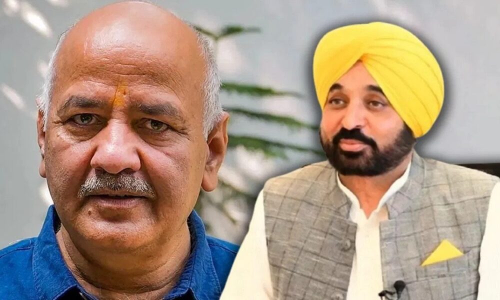 CM भगवंत मान से अस्पताल में मिले सिसोदिया:बोले- अब उनकी सेहत में सुधार, उम्मीद है कल तक छुट्‌टी हो जाए
