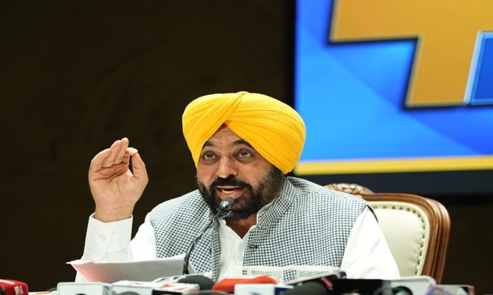 पंजाब द्वारा राजस्थान सरकार से दशकों से पानी के इस्तेमाल का 1.44 लाख करोड़ रुपए का बकाया वसूला जायेगा – CM भगवंत सिंह मान
