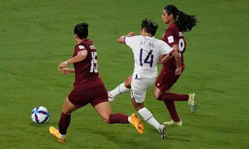 एशियन कप से बाहर हुई भारतीय महिला फुटबॉल टीम, चाइनीज ताइपे ने 3-1 से दी मात