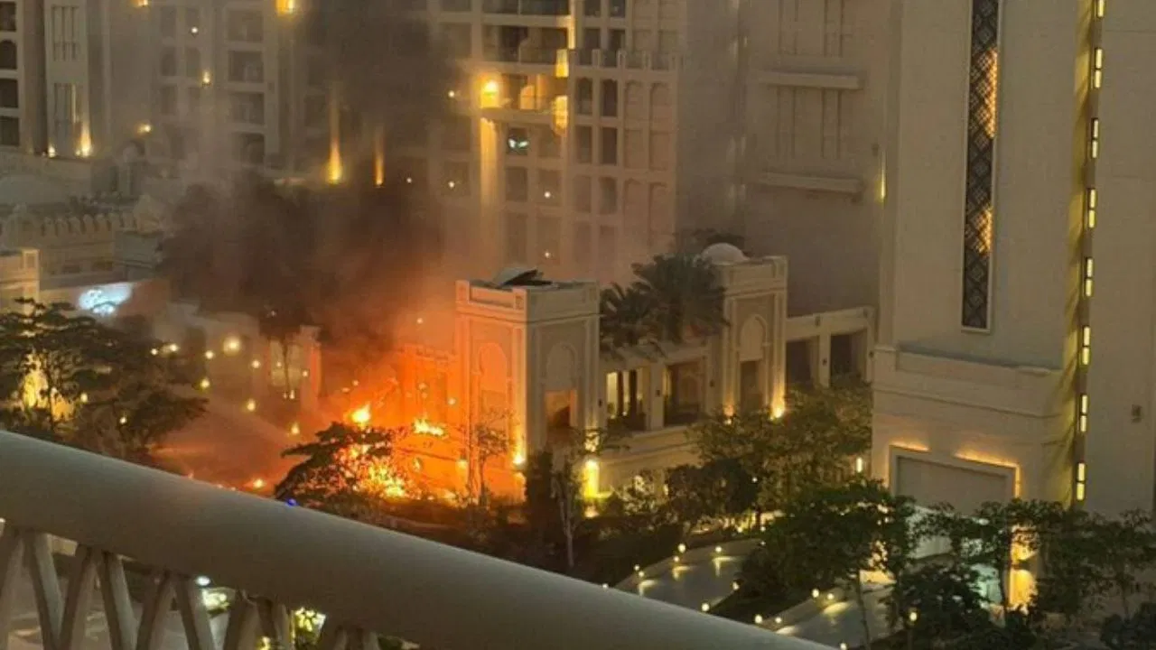 Palm Jumeirah पर मिसाइल हमला, बुर्ज खलीफा अलर्ट पर