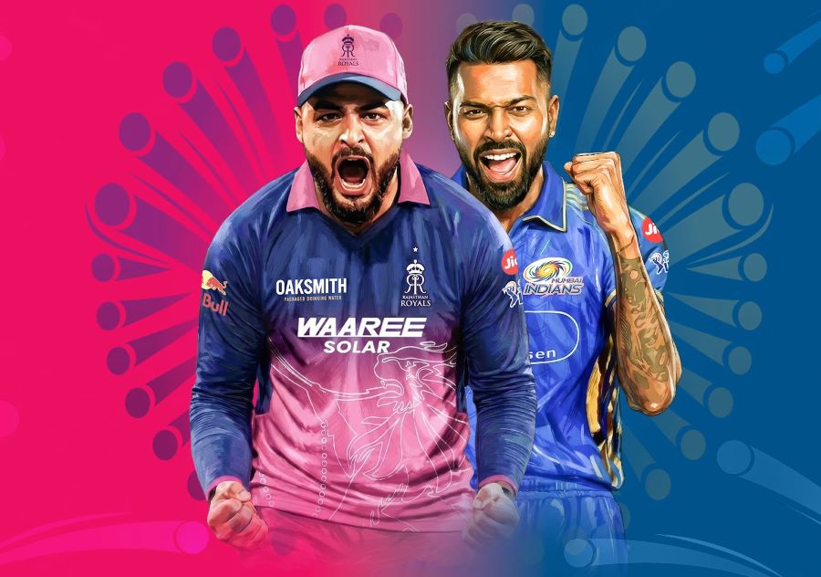 IPL 1026 : RR vs MI – गुवाहाटी में भिड़ंत आज, हार्दिक की फिटनेस पर नजर, राजस्थान का टॉप ऑर्डर लय में