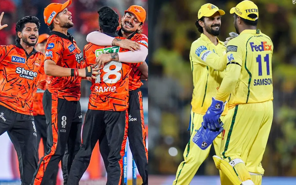 SRH vs CSK: हैदराबाद में शाम को हाई-वोल्टेज मुकाबला, दोनों टीमें जीत की लय बरकरार रखने के इरादे से उतरेंगी