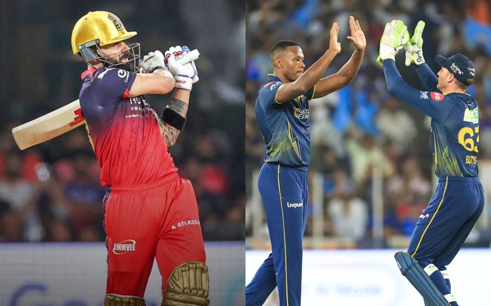 IPL 1026 : RCB vs GT-चिन्नास्वामी में आज हाई-वोल्टेज मुकाबला, पाटीदार और गिल पर नजर