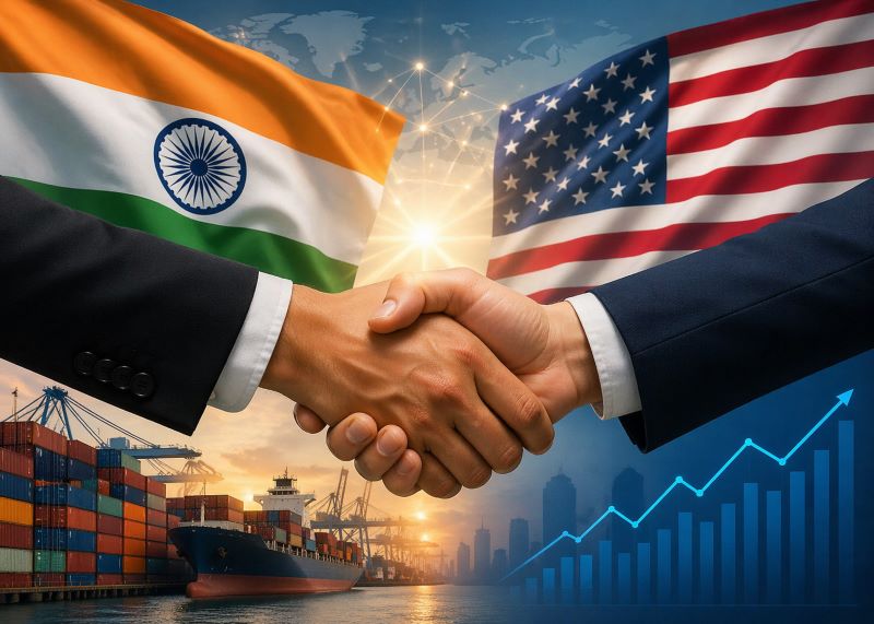 भारत-अमेरिका ट्रेड डील अंतिम चरण में, वॉशिंगटन से मिले सकारात्मक संकेत