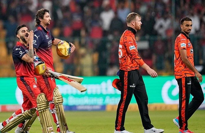 IPL 206: RCB को हार, फिर भी नंबर-1 की कुर्सी बरकरार; हैदराबाद की धमाकेदार जीत से प्लेऑफ का समीकरण तय