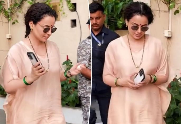 क्या सच में शादी के बंधन में बंधीं कंगना रनौत? मंगलसूत्र और चूड़ियों वाले लुक ने बढ़ाई फैंस की उत्सुकता