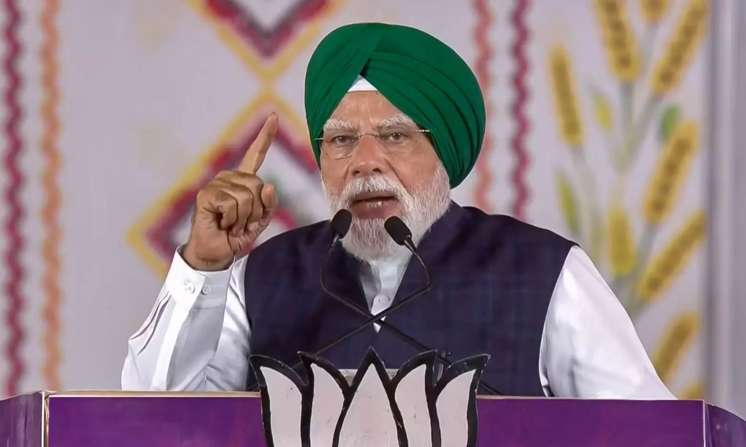 जालंधर से पीएम मोदी का पंजाब सरकार पर हमला, कानून-व्यवस्था और विकास को लेकर उठाए सवाल