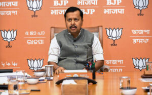 भाजपा मुख्यालय में आठ देशों के राजनयिकों से नितिन नवीन की मुलाकात, सेवा संकल्प अभियान और संगठन की कार्यप्रणाली पर हुई चर्चा