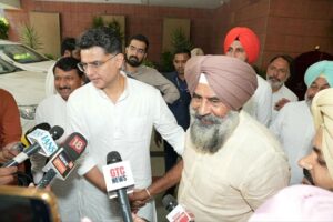 पंजाब दौरे पर सचिन पायलट: मोगा से जगराओं तक हत्या के शिकार तीन लोगों के परिवारों से करेंगे मुलाकात
